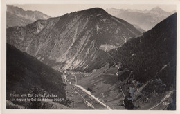 Trient  E Le Col De La Forclaz Vus Depuis Le Col De Balme - Trient