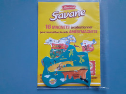 Brossard Savane - 16 Magnets Carte AMERI'MAGNETS - USA - Grand Canyon Houston - Publicitaires