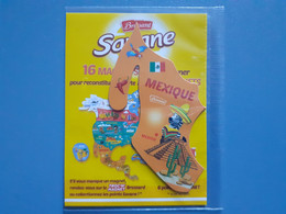 Brossard Savane - 16 Magnets Carte AMERI'MAGNETS - Mexique - Mexico - Reclame