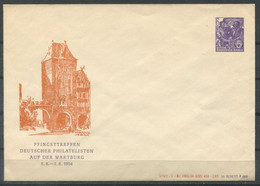 F0706 - DDR - Ungebrauchter Privatumschlag 6 Pfg. "Fünf-Jahr-Plan" - Wartburg 1954 - Private Covers - Mint