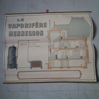 AFFICHE ANCIENNE LE VAPORIFERE MENNESSON - Posters