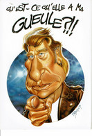 Johnny Hallyday - QU'EST-CE QU'ELLE A MA GUEULE" - Caricature De Desbops - Singers & Musicians