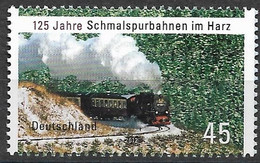 2012 Germany Allem.Fed. Mi. 2910 **MNH  125 Jahre Schmalspurbahnen Im Harz. - Nuovi