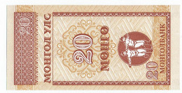 Mongolei, Banknote - Mongolië