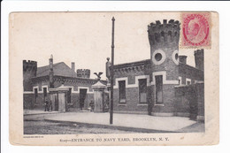 6107 - ENTRANCE TO NAVY YARD, BROOKLYN, N.Y. - Brooklyn