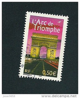 N° 3599 Manque D' Encre Portraits De Régions  La France à Voir  L'Arc De Triomphe De Paris 2003 Timbre France   Oblitéré - Oblitérés