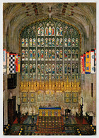 WINDSOR   ST. GEORGE'S CHAPEL     THE HIGH ALTAR AND  EAST WINDOW                (VIAGGIATA) - Windsor