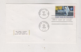 UNITED STATES SPACE 1969 Nice Cover - North  America