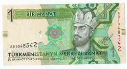 Turkmenistan, Banknote - Turkmenistán