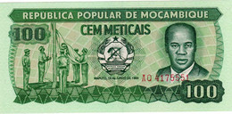 MOÇAMBIQUE - MOZAMBIQUE - 1983 - 100 METICAIS - UNCIRCULATED - Mozambique