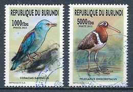 °°° BURUNDI - UCCELLI BIRDS OISEAUX - 2015 °°° - Usati