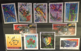 (STAMPS 30-11-2020) Selection Of Used Canada Stamps (11 Stamps) - Otros & Sin Clasificación