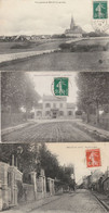 BELLOY VUE GENERALE + LA GARE + RUE DE LA GARE - Sonstige & Ohne Zuordnung