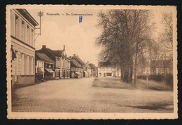 NAZARETH    DE GEMEENTEPLAATS     2 SCANS  STREEPSTEMPEL - Nazareth