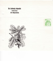 BRD, PP 104 B2/039, BuSchl. 50, Schmitd, Wipperürth, Blätter Der Sommereiche - Cartes Postales Privées - Neuves