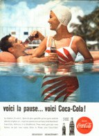 PUB    " COCA COLA  "  1960  ( 19 ) - Poster & Plakate