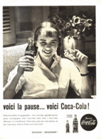 PUB    " COCA COLA  "  1960  ( 21 ) - Affiches Publicitaires