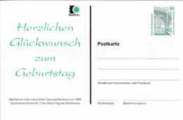 BRD, PP 154 B1/005, SWK. 80, Herzlichen Glückwunsch Zum Geburtstag - Postales Privados - Nuevos