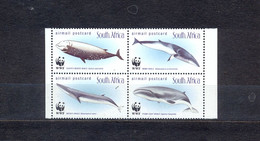 SOUTH AFRICA - MNH - WWF - WHALE - MI.NO.1177/80 - CV = 4 € - Unused Stamps