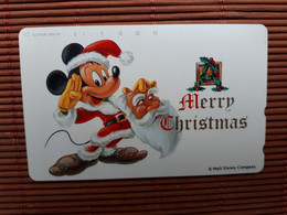 Christmas Phonecard Disney Used Rare - Noel