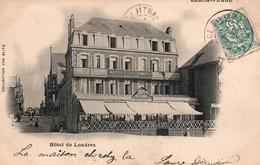 Berck-Plage - Hôtel De Londres (Café-Restaurant) - Collection Van Blitz - Carte Dos Simple - Alberghi & Ristoranti