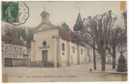 Delcampe - 78 - LA CELLE-SAINT-CLOUD +++ L'EGLISE +++ Belle Carte Colorisée +++ - La Celle Saint Cloud