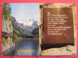 Autriche - Gosausee Mit Dachstein - Jolis Timbres - Recto-verso - Gmunden