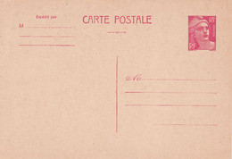 Carte Gandon 18 Fr Carmin P1 Neuve - Buste Ristampe (ante 1955)
