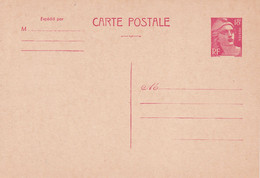 Carte Gandon 18 Fr Carmin P1 Neuve - Overprinted Covers (before 1995)