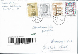 HUNGARY    - NICE  REGISTERED  COVER TO GERMANY  -  1351 - Lettres & Documents