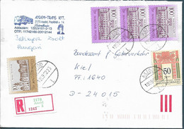 HUNGARY    - NICE  REGISTERED COVER TO GERMANY  -  1354 - Storia Postale