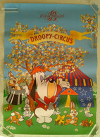 AFFICHE BD DROOPY CIRCUS TEX AVERY PUBLICITE CHOCOLAT JEFF DE BRUGES 1999 ILLUSTRATION CIRQUE LAPIN - Affiches & Offsets