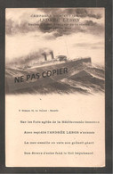 CAMPAGNE  D ORIENT  1914 1917 ANDREE LEBON  Navire  Hopital  Francais - Autres & Non Classés