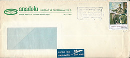 TURKEY  - NICE   COVER  TO GERMANY  -  1392 - Poste Aérienne