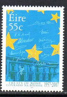 Ireland 2007 50th Anniversary Of The Treaty Of Rome, MNH, SG 1839 - Unused Stamps