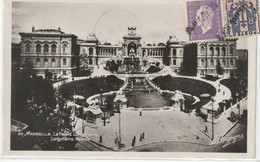 DEPT 13 : édit. La Cigogne N° 25 : Marseille Le Palais Longchamp - Cinq Avenues, Chave, Blancarde, Chutes Lavies