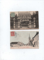 4 Cartes -   Ribecourt  -   Oise 60 - Ribecourt Dreslincourt