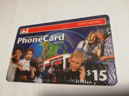 CANADA PREPAID  $15,- AT&T  INTERNATIONAL PHONECARD SEALED WITH GUIDE   MINT Card **3998** - Canada