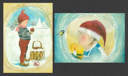 FINLAND 2006 Christmas: Set Of 2 Postcards MINT/UNUSED - Postal Stationery