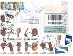 (Y 17 Large) South Africa Registered Cover Posted To Australia - Covers & Documents