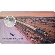 Monnaie, Australie, 50ème Anniversaire De L'Indian Pacific, 50 Cents, 2020 - 50 Cents