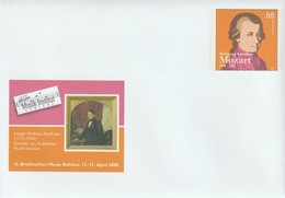 GERMANY 2008 Mozart/Messe Koblenz: Pre-Paid Envelope MINT/UNUSED - Enveloppes - Neuves