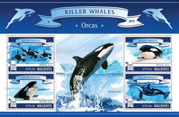 Maldives  2015 Fauna  Orcas - Maldives (1965-...)