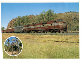 (Y 16) Australia - NT - Central Australia (2 Postcards) - The Red Centre