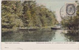 CANADA ONTARIO THE LOST CHANNEL THOUSAND ISLANDS ST. LAWRENCE RIVER - Thousand Islands