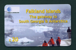 FALKLAND ISLANDS - Remote Phonecard  Lemaire Channel Used - Falklandeilanden