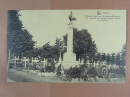 Arlon Monument élevé Par La Jeunesse Arlonnaise à La Mémoire Des Soldats Français Inhumés Au Cimetière - Aarlen