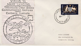 N°947 N -lettre (cover) -Viking 75 Mars Landing-Australia- - Oceania