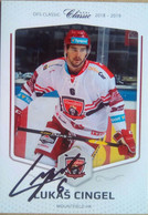 Lukas Cingel ( Ice Hockey Player) - Autographes