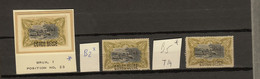 Congo Belge Ocb Nr :  35B1 B2 B5 * MH  (zie Scan) - 1894-1923 Mols: Neufs